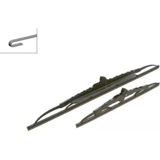 BOSCH Viskerblade 530/340 mm Twin Spoiler for Nissan & Suzuki