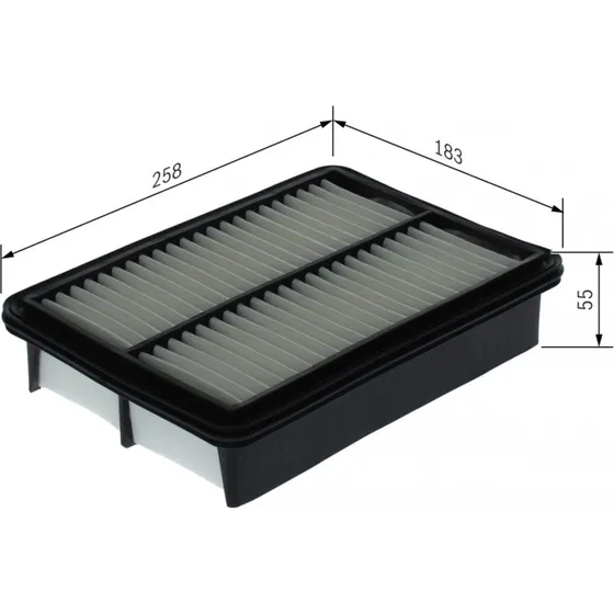 BOSCH Luftfilter F 026 400 747 til Mazda 3, CX-30