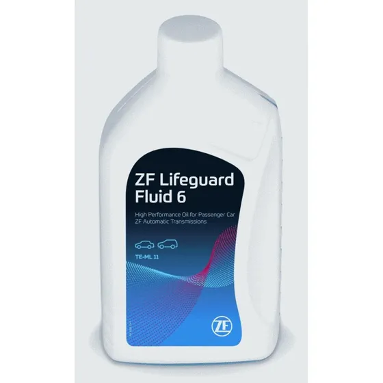 ZF LifeGuardFluid 6, 6,4 l – Automatgearolie til VW, Audi, BMW