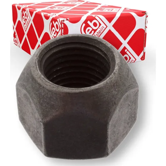 FEBI BILSTEIN Hjulmøtrik 101366, M14 x 1,5, 21 mm, forzinket