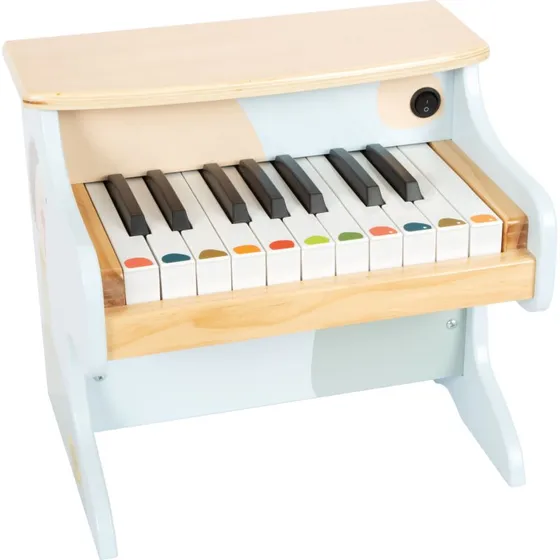 Small Foot Wooden Piano Groovy Beats - Elektronisk Mini Klaver