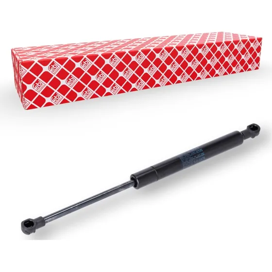 FEBI BILSTEIN 12350 Gasfjeder Motorhjelm, sort, 580 N
