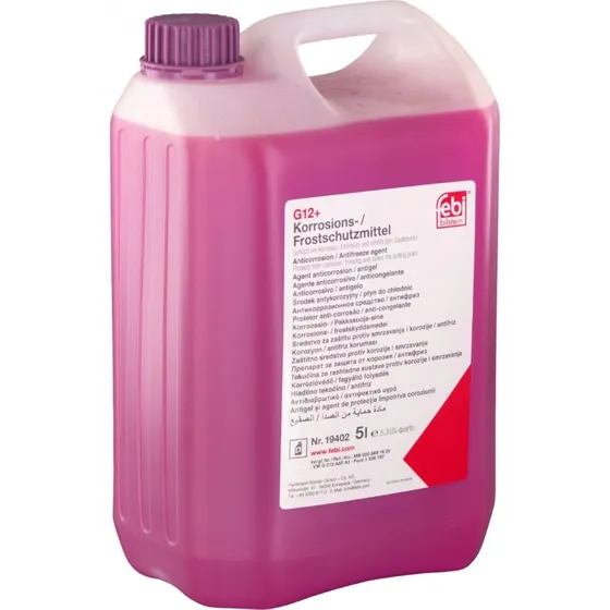 FEBI BILSTEIN Frostbeskyttelse G12+ 5 l, violet