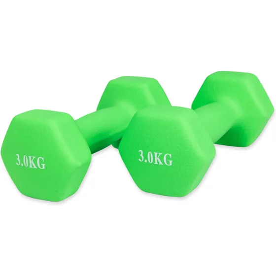 ASG Neopren håndvægtsæt 2 x 3 kg