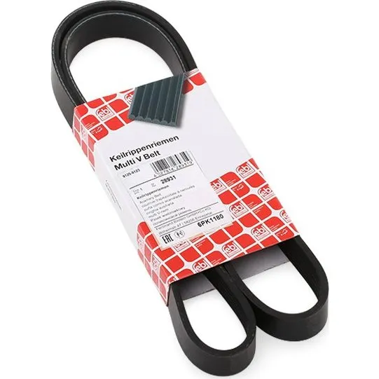 FEBI BILSTEIN Kilerem 28931, 1180 mm, EPDM, 6 pk