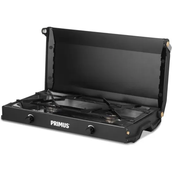Primus Kinjia 2-brænder gaskomfur, sort