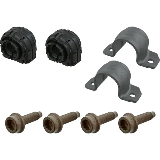 FEBI BILSTEIN 39648 Stabilisatorleje, bagaksel, med holder og skruer