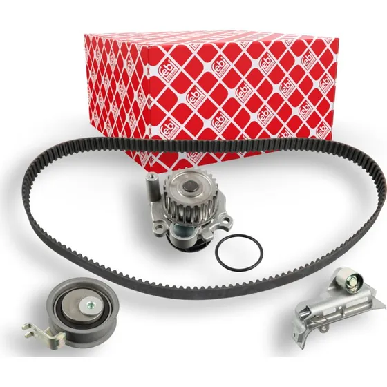 FEBI BILSTEIN Vandpumpe + Tandremssæt 45122 til VW, AUDI, SEAT
