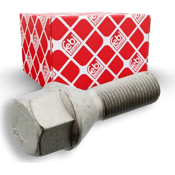 FEBI BILSTEIN Hjulbolt 46637 M12 x 1,25, 52 mm, forzinket