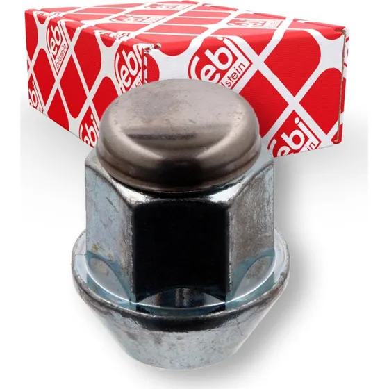 FEBI BILSTEIN Hjulmøtrik 46694, M12 x 1,25, 19 mm, forzinket