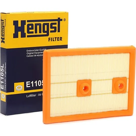 HENGST FILTER E1105L Luftfilter til VW, AUDI, SKODA, SEAT, CUPRA