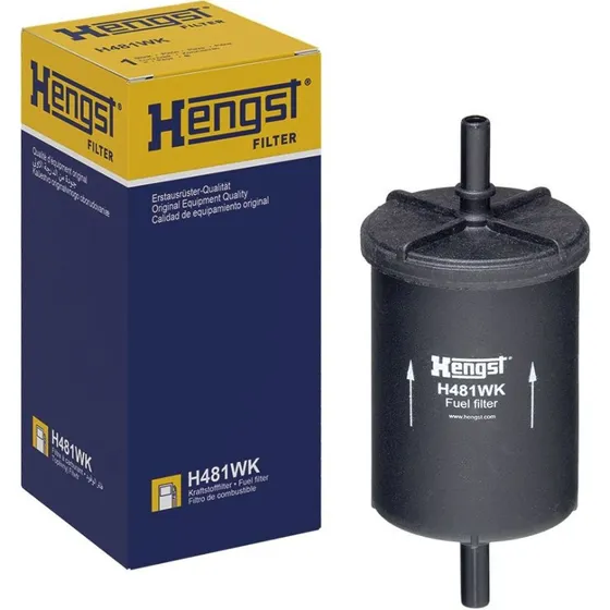HENGST FILTER H481WK Brændstoffilter til OPEL, RENAULT, PEUGEOT