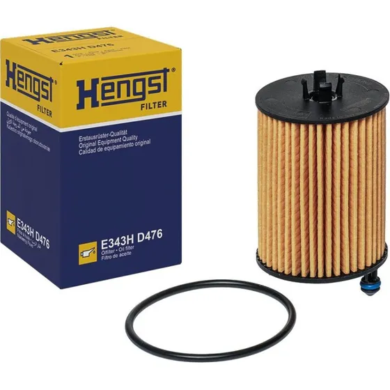 HENGST FILTER Oliefilter E343H D476, 65x21x113,5 mm