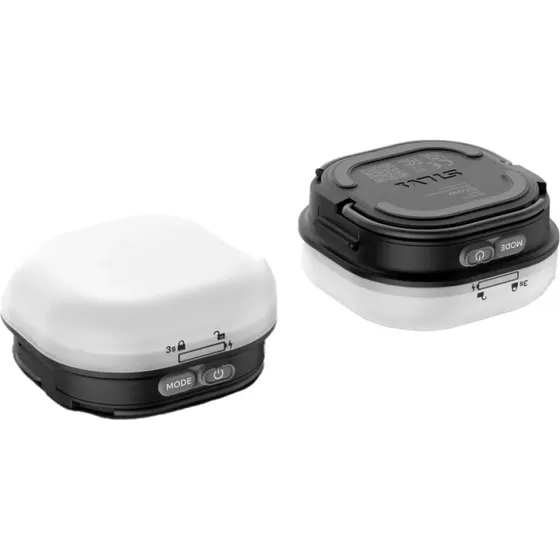 Silva Glow Black - Campinglanterne 250 lm