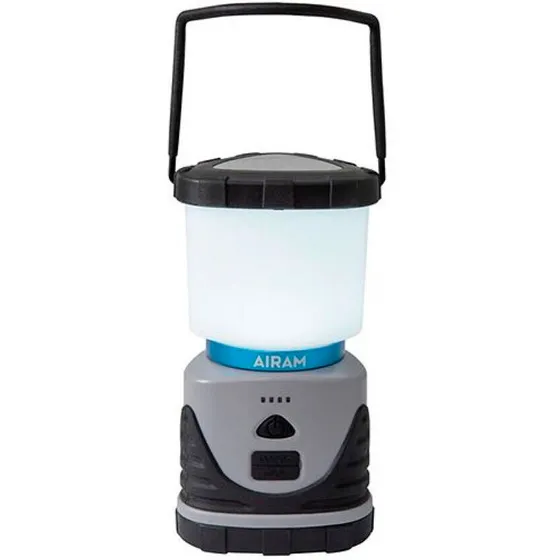 Airam Campinglampe 12W (1000 lm) genopladelig