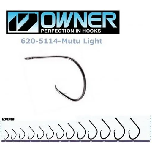 Owner Mutu Light Circle cirkelkrog (Black Chrome)