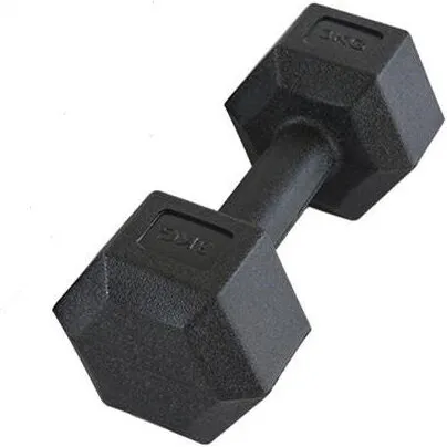 Uden mærke Håndvægt Hexagon 5 kg (plast)