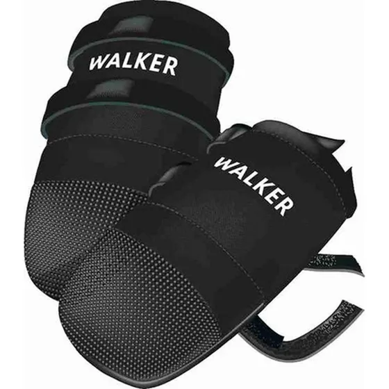 Trixie Walker Care Hundestøvler Sort, M (2 stk.)