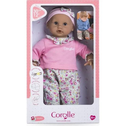 Corolle Bébé Calin Maria 30 cm - Blød babydukke med vanilje-lukt