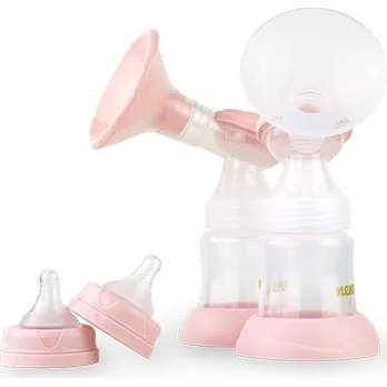 NENO Bella Twin Trådløs Dobbelt Brystpumpe, 150 ml