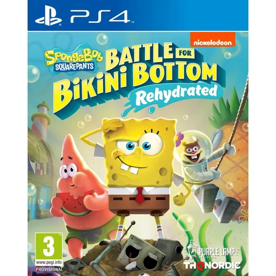 SpongeBob SquarePants: Battle for Bikini Bottom - Rehydrated – PS4