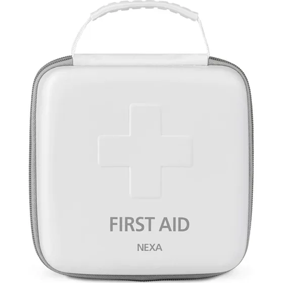 Nexa FHD Førstehjælpstaske 39 dele Hvid