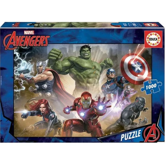 Educa Marvel Avengers Puslespil 1000 Brikker