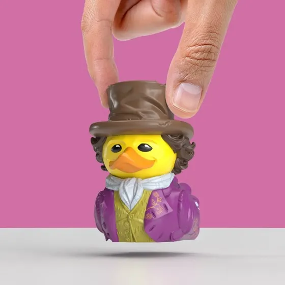 Numskull Willy Wonka Mini TUBBZ - Lilla Frakke, 9 cm