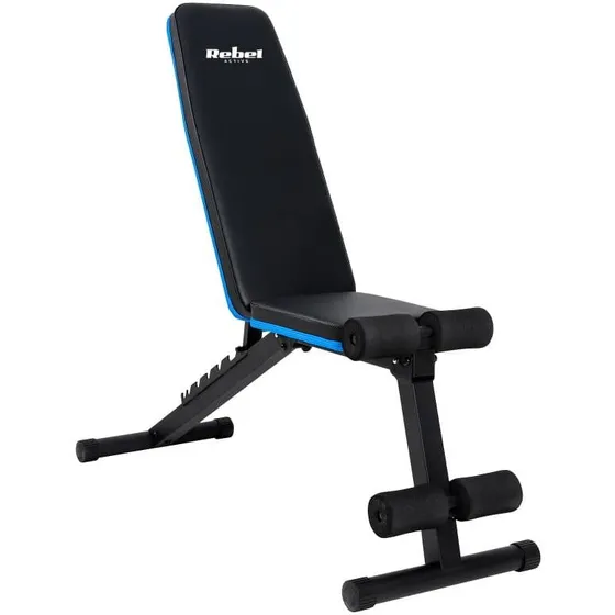 REBEL ACTIVE forstærket incline træningsbænk med benlås