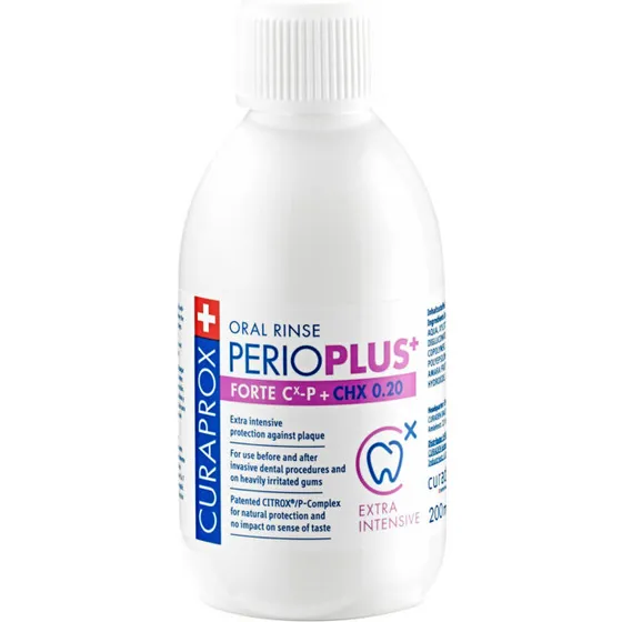 Curaprox PerioPlus Forte CHX 0,2% mundskyl 200 ml