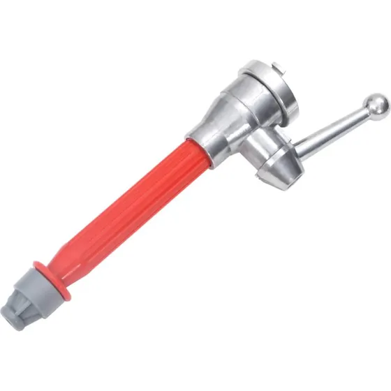 vidaXL brandslangedyse med D-kobling, 8 bar, 180° drejeled