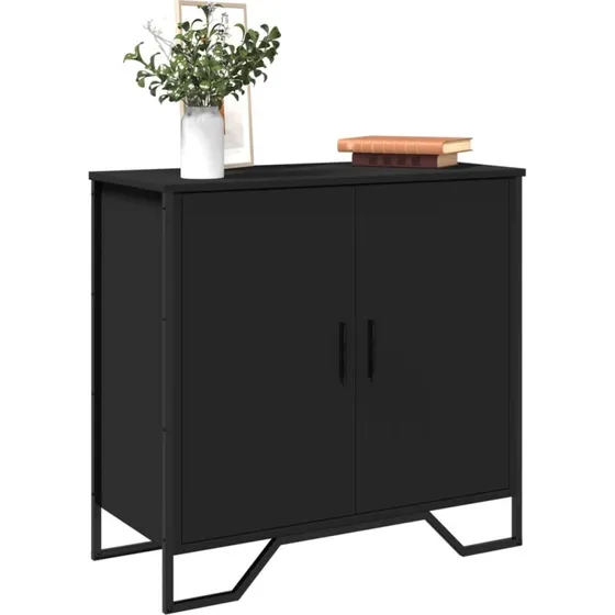 Røget Eg Skænk 78x35,5x74,5 cm Konstrueret Træ