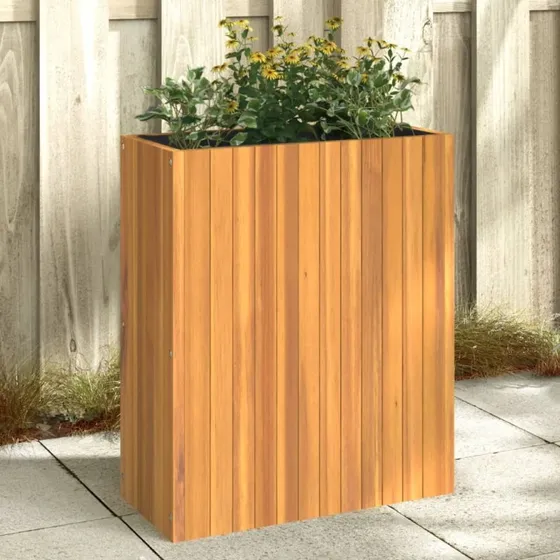 vidaXL Plantekasse 59x27,5x70 cm i Massivt Akacietræ