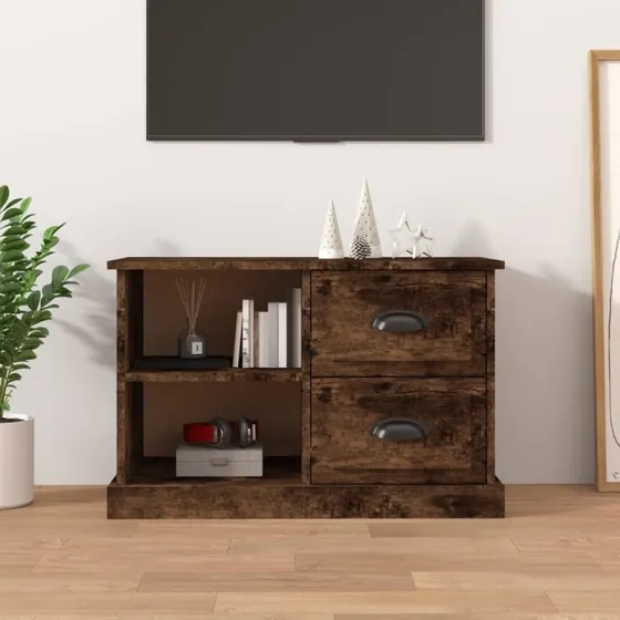 vidaXL tv-bord 73x35,5x47,5 cm røget egetræsfarve