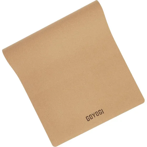 GOYOGI Sustain Cork yogamåtte 4 mm (kork/naturgummi)