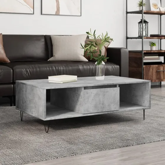Hästens Sofabord 104x60x35 cm Betongrå Konstrueret Træ