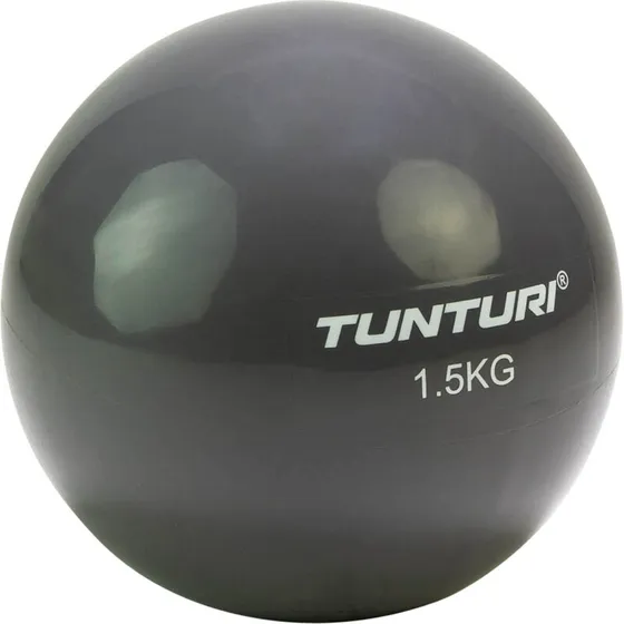 Tunturi Yoga Toningball 1,5 kg, antracit