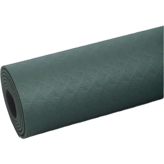Casall Yogamåtte Position 4 mm – Dark Teal/Black