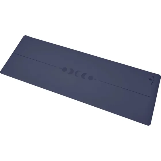 Moonchild Stay Grounded yogamåtte – Navy Blue 4 mm