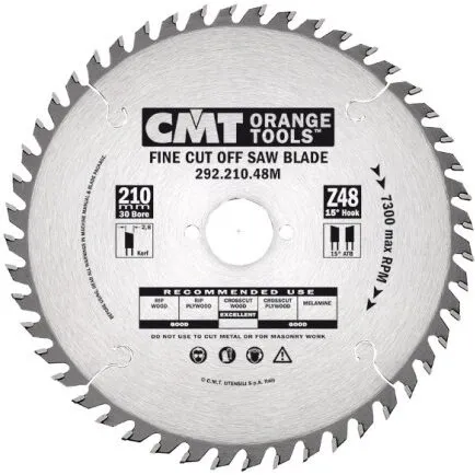 CMT Rundsavsklinge 216x2,8x30 Z64 W NEG