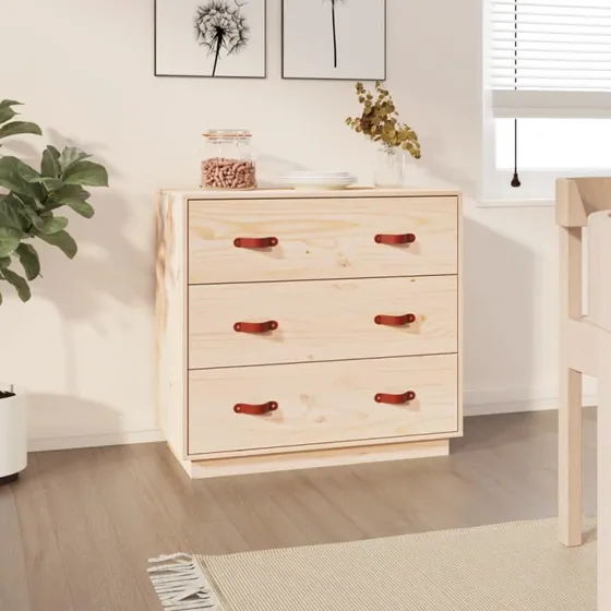 Naturfyrretræ Skænk 80x40x75 cm