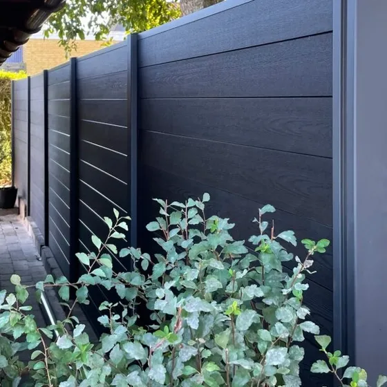 Hortus Royal Verona komposithegn 6 fag, 149,5 cm antracit