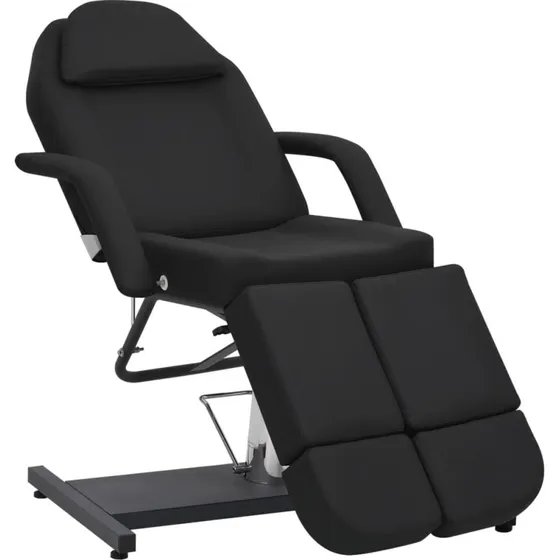 vidaXL behandlerbriks 180x62x78 cm kunstlæder sort
