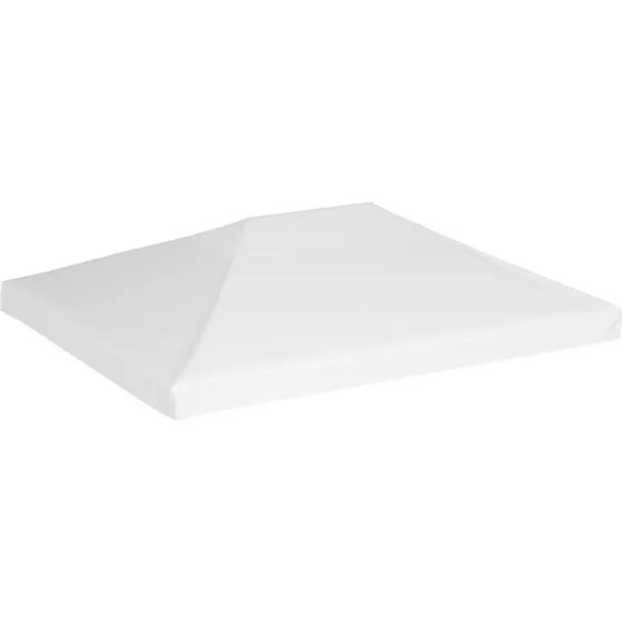 vidaXL Pavillontopdække 270 g/m² 4x3 m hvid