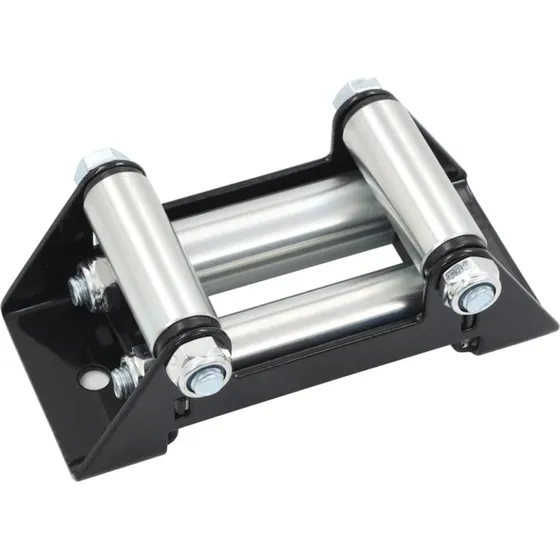vidaXL Wirestyring med 4 ruller, stål, 3500-4500 lbs