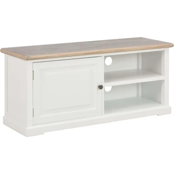 vidaXL tv-bord 90x30x40 cm hvid træ
