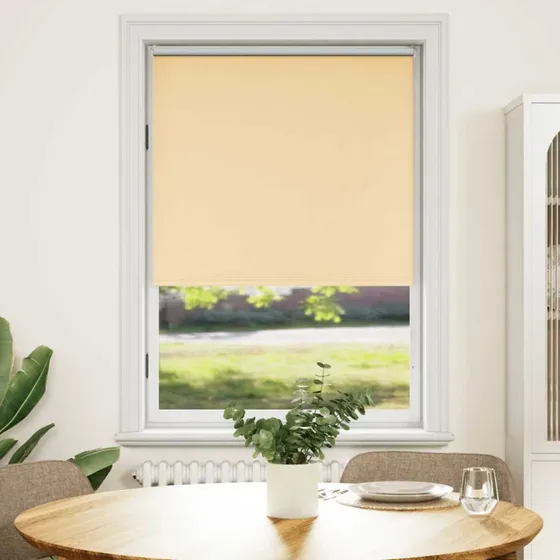 vidaXL Mørklægningsrullegardin 100x175 cm beige