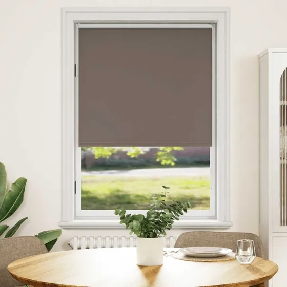 vidaXL Rullegardin Mørklægning 104,4x175 cm Kaffe