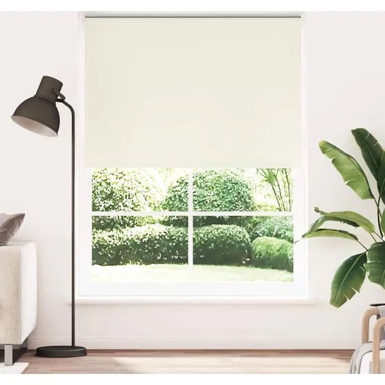 vidaXL Mørklægningsrullegardin 160x230 cm off-white