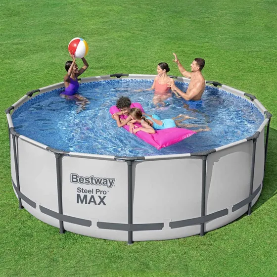 Bestway Steel Pro MAX 396x122 cm rund swimmingpool